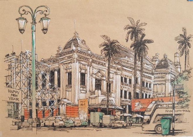 亚洲素描之旅即将抵达河内 ảnh 1