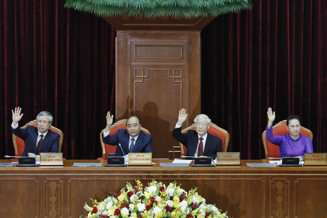 越共十二届中央委员会第11次全体会议公报(第一号) ảnh 1