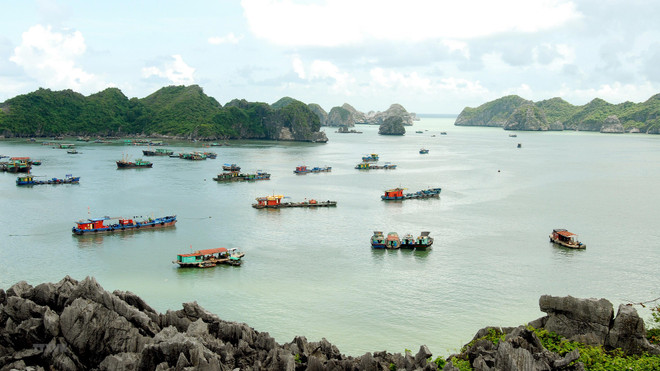 海防市吉婆岛吸引高端游客的眼球 ảnh 1 海防市吉婆岛吸引高端游客的眼球 ảnh 1