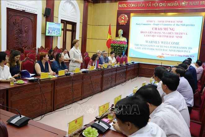 北宁省与俄罗斯企业加大经济合作力度 ảnh 1 北宁省与俄罗斯企业加大经济合作力度 ảnh 1