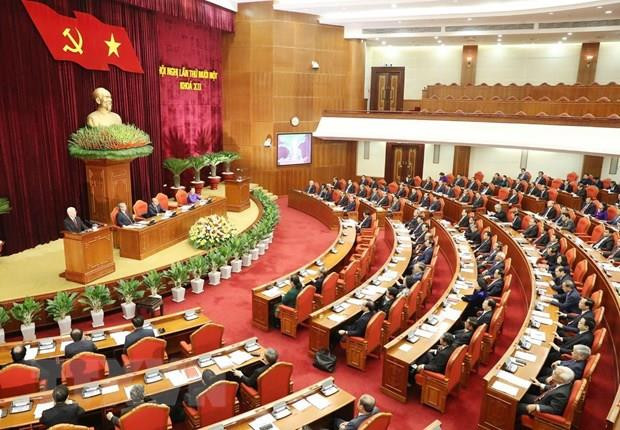 越共十二届中央委员会第十一次全体会议公报（第三号） ảnh 1