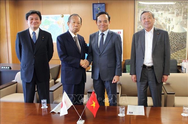 越南政府副总理陈流光对日本进行工作访问 ảnh 2  越南政府副总理陈流光对日本进行工作访问 ảnh 2