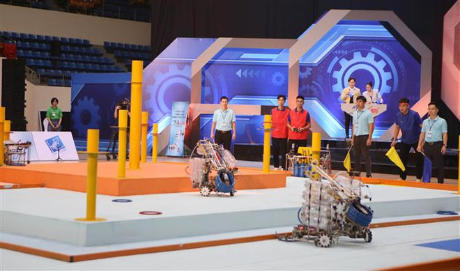 2023年越南机器人创新大赛决赛开幕 ảnh 1