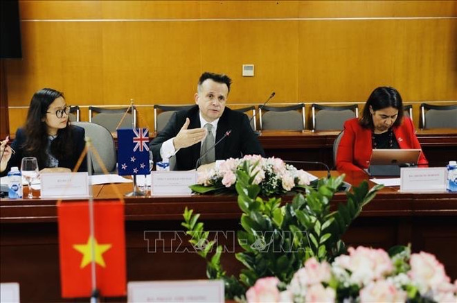 新西兰外交与贸易部副部长维塔利斯高度评价越新合作潜力 ảnh 1 新西兰外交与贸易部副部长维塔利斯高度评价越新合作潜力 ảnh 1