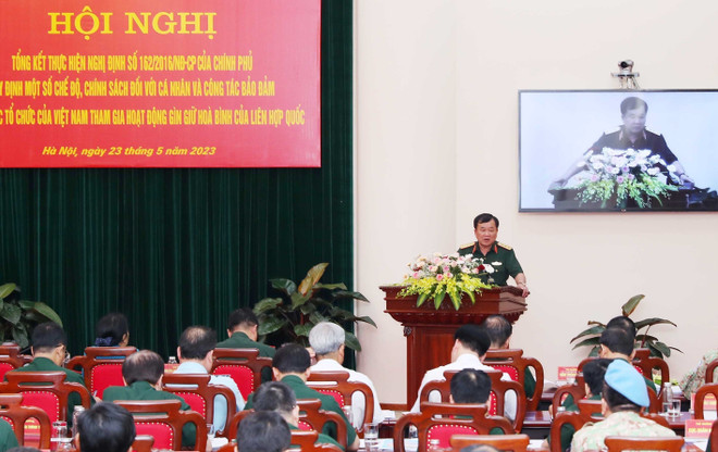 为参与联合国维和行动力量提供制度和政策保障 ảnh 1 为参与联合国维和行动力量提供制度和政策保障 ảnh 1