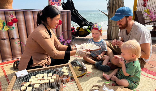  2024年春节期间岘港市在旅游海滩举办多项丰富多彩的活动 ảnh 1