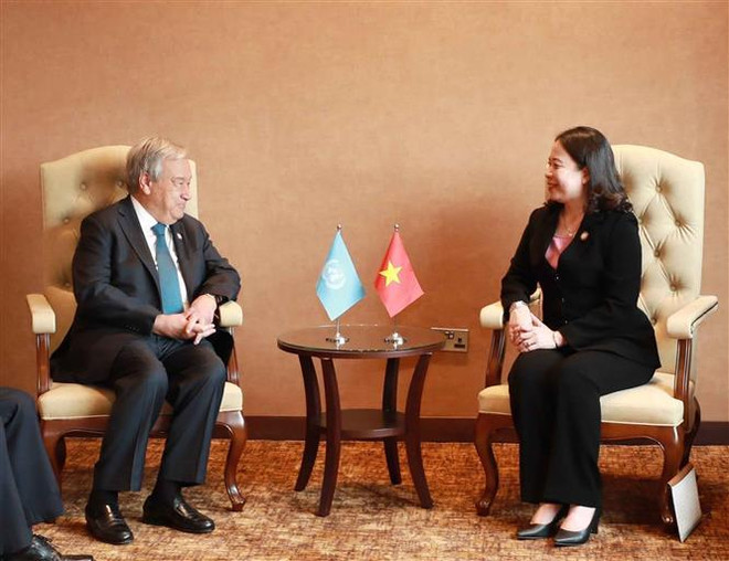 越南国家副主席武氏映春出席第十九届不结盟运动峰会期间开展多场双边会晤 ảnh 2