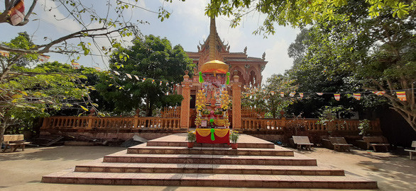 越南高棉族同胞喜迎传统新年不忘防疫任务 ảnh 2 越南高棉族同胞喜迎传统新年不忘防疫任务 ảnh 2