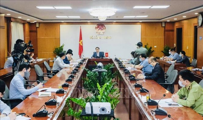 越中寻找措施解决边境口岸货物流通拥堵的局面 ảnh 1