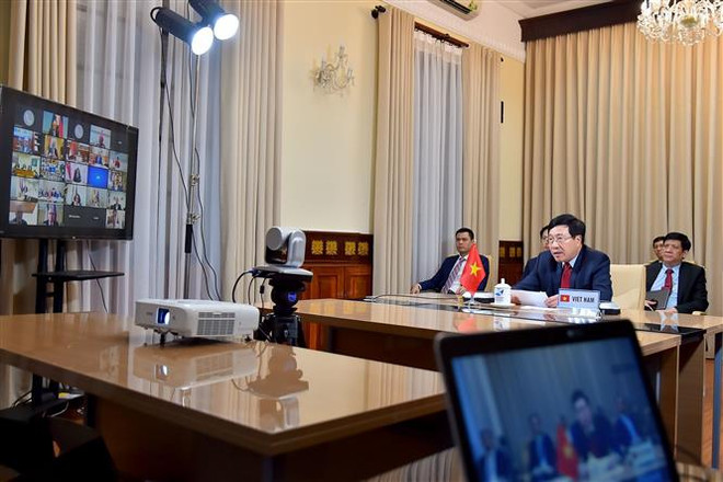 多边主义联盟召开视频会议讨论新冠肺炎疫情防控的国际协作和多边合作 ảnh 2 多边主义联盟召开视频会议讨论新冠肺炎疫情防控的国际协作和多边合作 ảnh 2