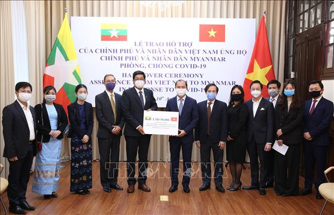 越南向缅甸捐赠援助资金 ảnh 1 越南向缅甸捐赠援助资金 ảnh 1