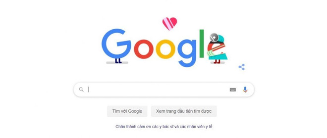 谷歌涂鸦向抗击新冠肺炎疫情一线英雄表达感恩之心 ảnh 1