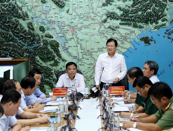 热带低压发展为今年第二号台风 越南政府副总理要求主动采取应对措施 ảnh 2