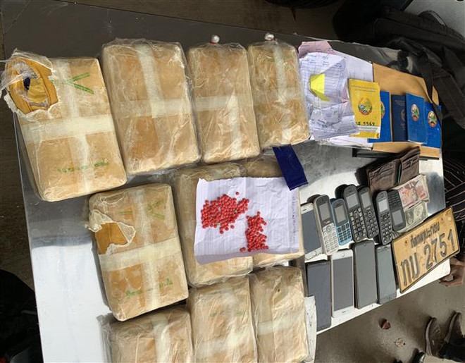 越南成功破获特大跨境毒品案 缴获大量毒品 ảnh 1 越南成功破获特大跨境毒品案 缴获大量毒品 ảnh 1