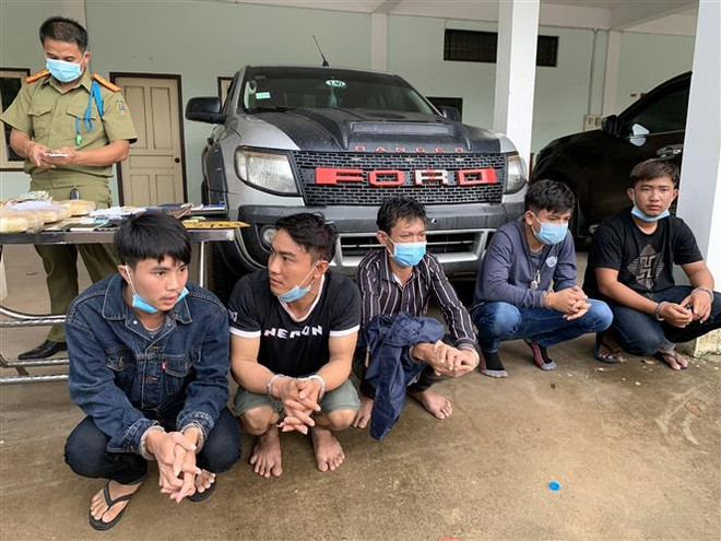 越南成功破获特大跨境毒品案 缴获大量毒品 ảnh 2 越南成功破获特大跨境毒品案 缴获大量毒品 ảnh 2