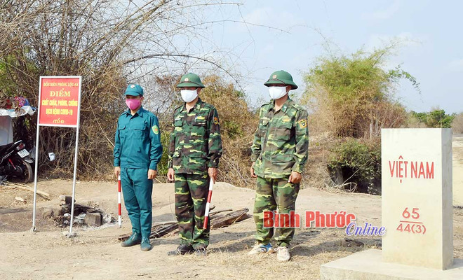 平福省边防部队严禁非法入境 坚守抗“疫”第一线 ảnh 1