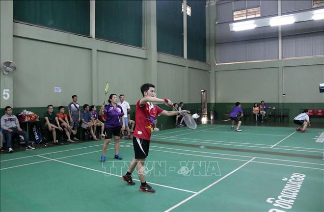 越老友好体育交流活动有助于进一步深化两国的伟大友谊、特殊团结、全面合作关系 ảnh 2