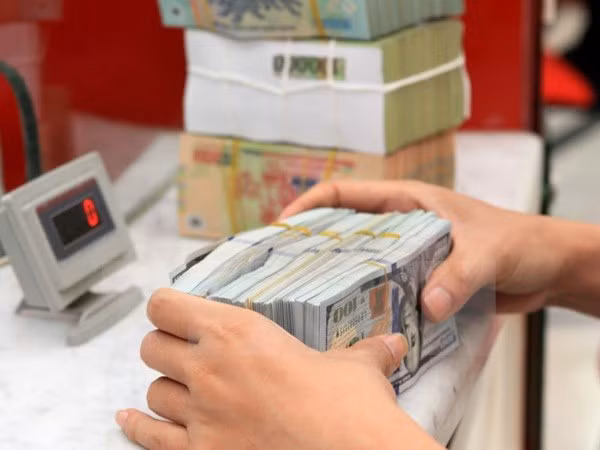 越南国家银行上调越盾对美元汇率 ảnh 1 越南国家银行上调越盾对美元汇率 ảnh 1