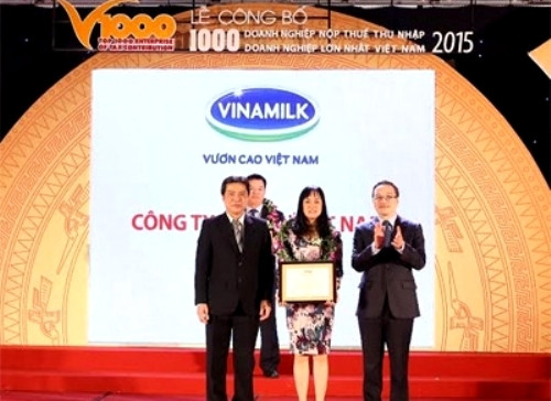 越南乳制品公司是国家2015年最大公司 ảnh 1