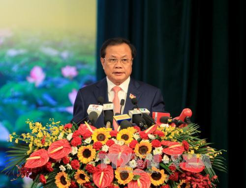 越共河内市第十六次代表大会在河内隆重开幕 ảnh 3 越共河内市第十六次代表大会在河内隆重开幕 ảnh 3