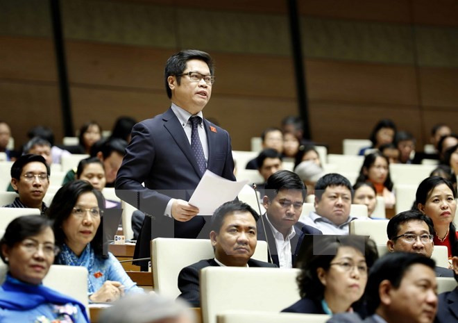 越南第十四届国会第二次会议:推进经济结构调整 发挥人力资源优势 ảnh 1 越南第十四届国会第二次会议:推进经济结构调整 发挥人力资源优势 ảnh 1