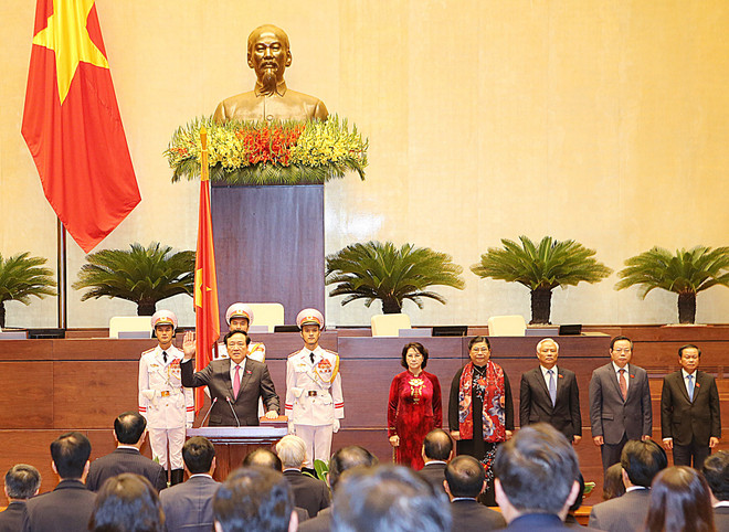 越南第十四届国会第一次会议发表第六号公报 ảnh 1 越南第十四届国会第一次会议发表第六号公报 ảnh 1