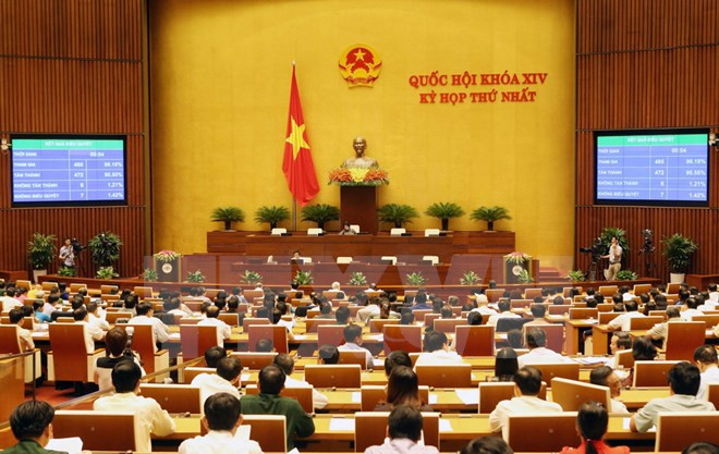越南第十四届国会一次会议：国会代表对新一届政府寄托厚望 ảnh 1