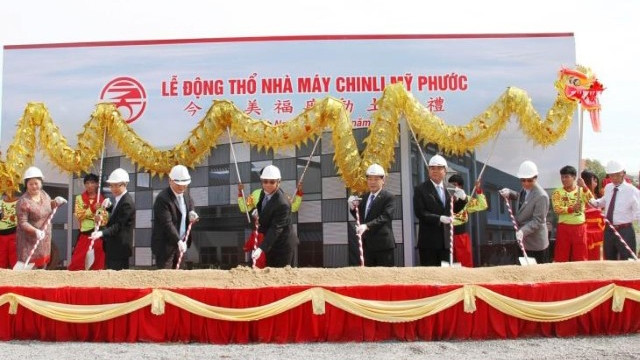 中国台湾投资者在平阳省投资兴建美福鞋底生产厂 ảnh 1 中国台湾投资者在平阳省投资兴建美福鞋底生产厂 ảnh 1