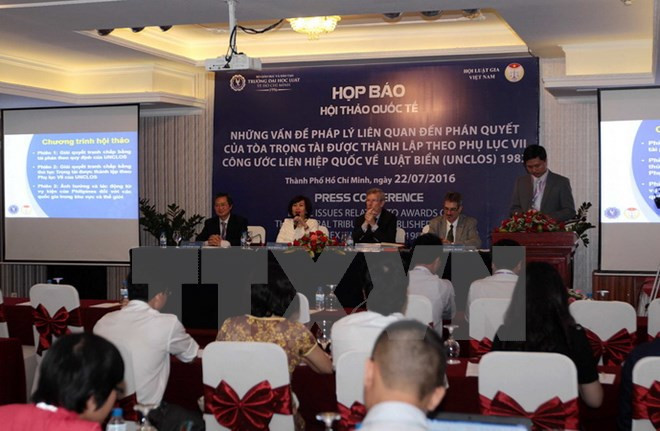 逾200名代表出席关于海牙仲裁法庭所作的裁决相关法律问题的国际研讨会 ảnh 1