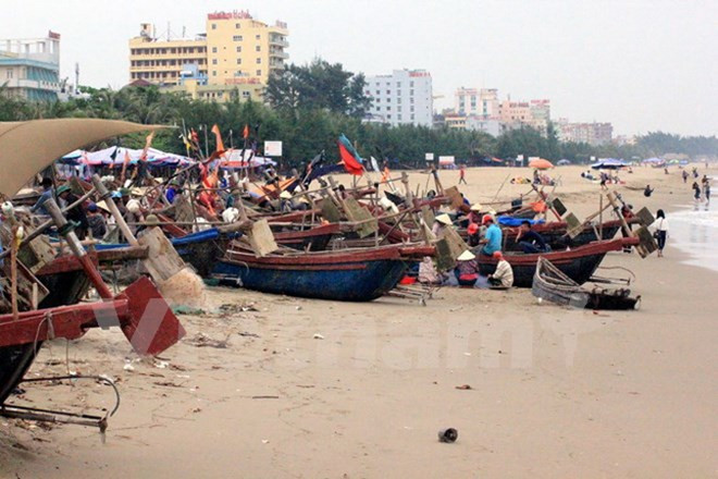 清化省岑山市镇力争到2017年成为现代海滨城市 ảnh 1