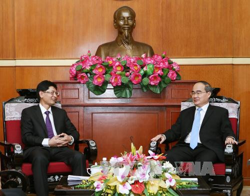 阮善仁同志:进一步加强越中两国边境各省合作 ảnh 1 阮善仁同志:进一步加强越中两国边境各省合作 ảnh 1