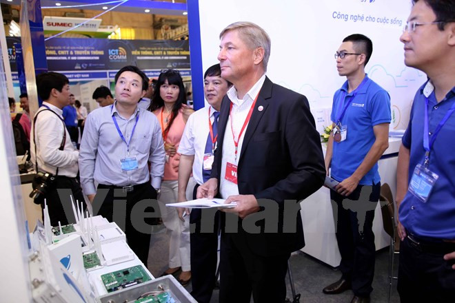 2016年越南国际通讯展正式开展 ảnh 2 2016年越南国际通讯展正式开展 ảnh 2