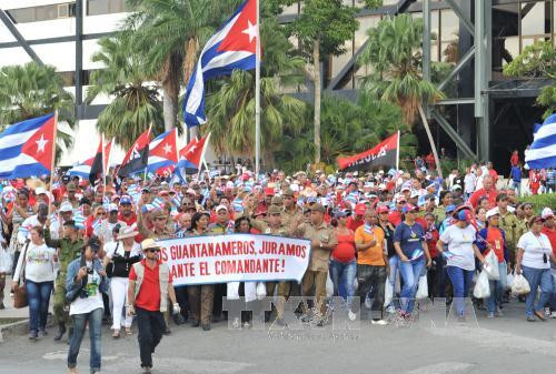 古巴前领导人菲德尔·卡斯特罗葬礼在古巴圣地亚哥举行 ảnh 2 古巴前领导人菲德尔·卡斯特罗葬礼在古巴圣地亚哥举行 ảnh 2