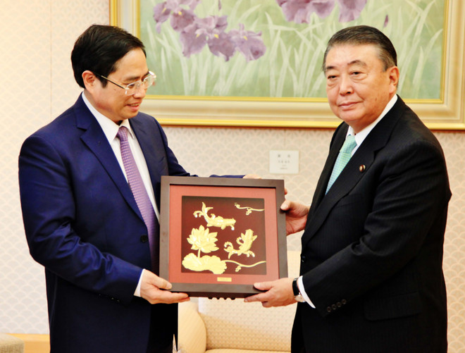 日本国会领导会见越共中央组织部部长范明政 ảnh 2 日本国会领导会见越共中央组织部部长范明政 ảnh 2