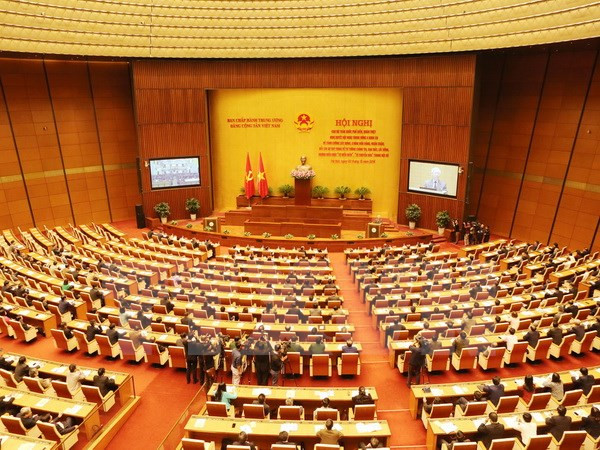 全国干部学习贯彻越共十二届四中全会决议会议在河内举行 ảnh 1