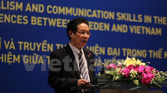 越南与瑞典分享现代新闻报道相关经验 ảnh 1