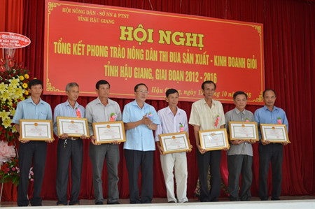 后江省力争生产经营能手户达70% ảnh 1 后江省力争生产经营能手户达70% ảnh 1