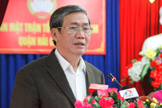 越共中央书记处常务书记丁世兄接触岘港市选民 ảnh 1 越共中央书记处常务书记丁世兄接触岘港市选民 ảnh 1