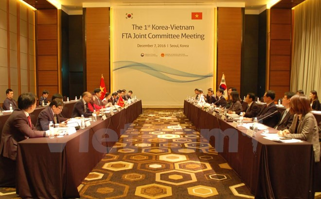 越韩经济合作混合委员会会议取得圆满成功 ảnh 1