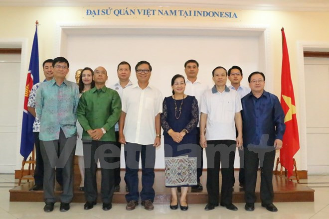 越老友谊交流会在印尼举行 ảnh 1