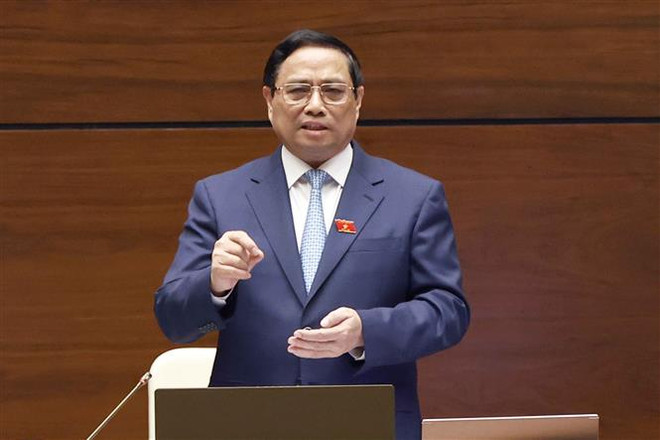 政府总理范明政:力争2023年GDP增长5%以上 ảnh 2 政府总理范明政:力争2023年GDP增长5%以上 ảnh 2