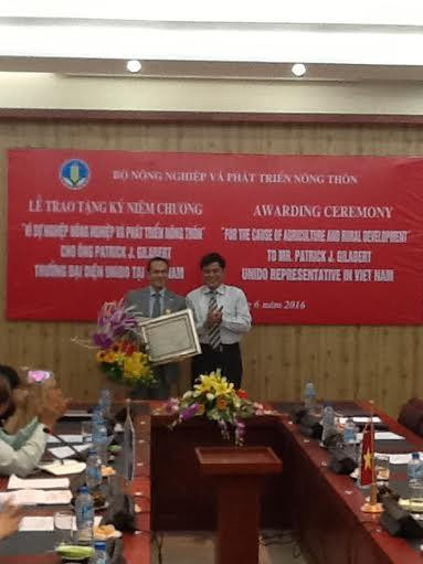 联合国工业发展组织将协助越南农产品走向世界 ảnh 1