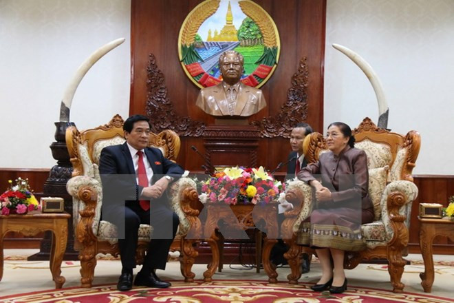 老挝领导人高度评价越老民族事务领域的合作 ảnh 1 老挝领导人高度评价越老民族事务领域的合作 ảnh 1