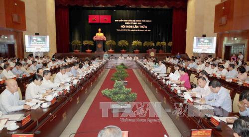 越共胡志明市第十届委员会第六次会议开幕 ảnh 1