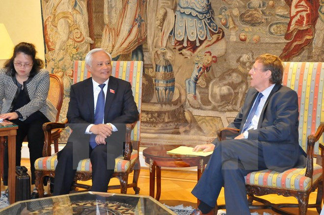 比利时联邦议会和欧洲议会希望同越南加强立法领域合作 ảnh 1 比利时联邦议会和欧洲议会希望同越南加强立法领域合作 ảnh 1