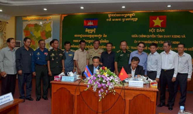 越南西宁省同柬埔寨柴楨省新开放4个小口岸 ảnh 1 越南西宁省同柬埔寨柴楨省新开放4个小口岸 ảnh 1