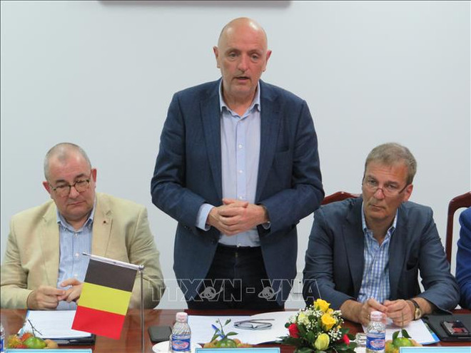 比利时议会代表团和比利时驻越大使对芹苴市进行工作访问 ảnh 3 比利时议会代表团和比利时驻越大使对芹苴市进行工作访问 ảnh 3