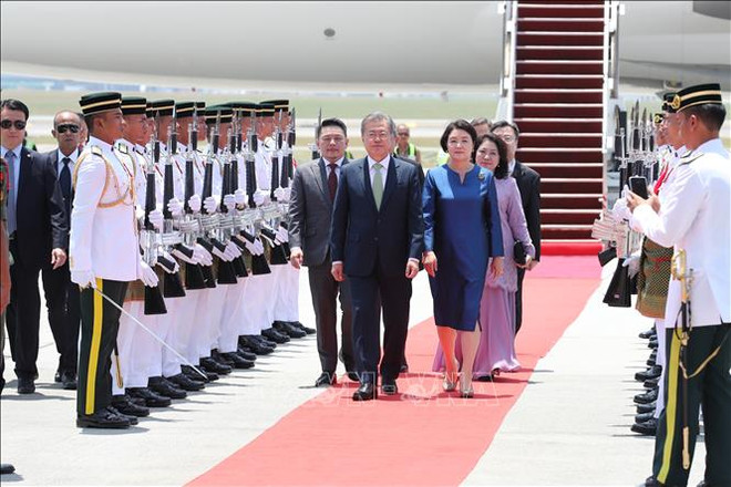 韩国总统访问马来西亚 进一步促进双边合作与交流 ảnh 2 韩国总统访问马来西亚 进一步促进双边合作与交流 ảnh 2