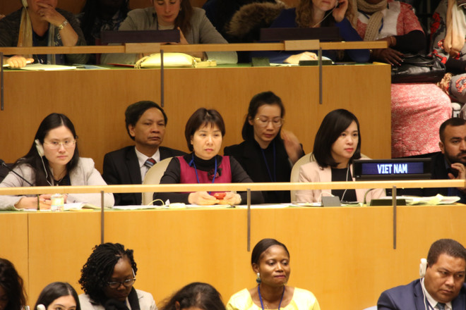 联合国第63届妇地会年会：越南在性别平等方面取得长足进展 ảnh 2