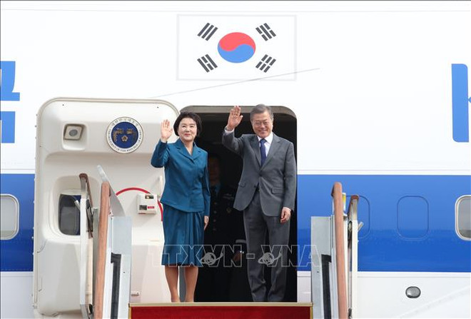 韩国总统文在寅结束东南亚三国之行 ảnh 1 韩国总统文在寅结束东南亚三国之行 ảnh 1